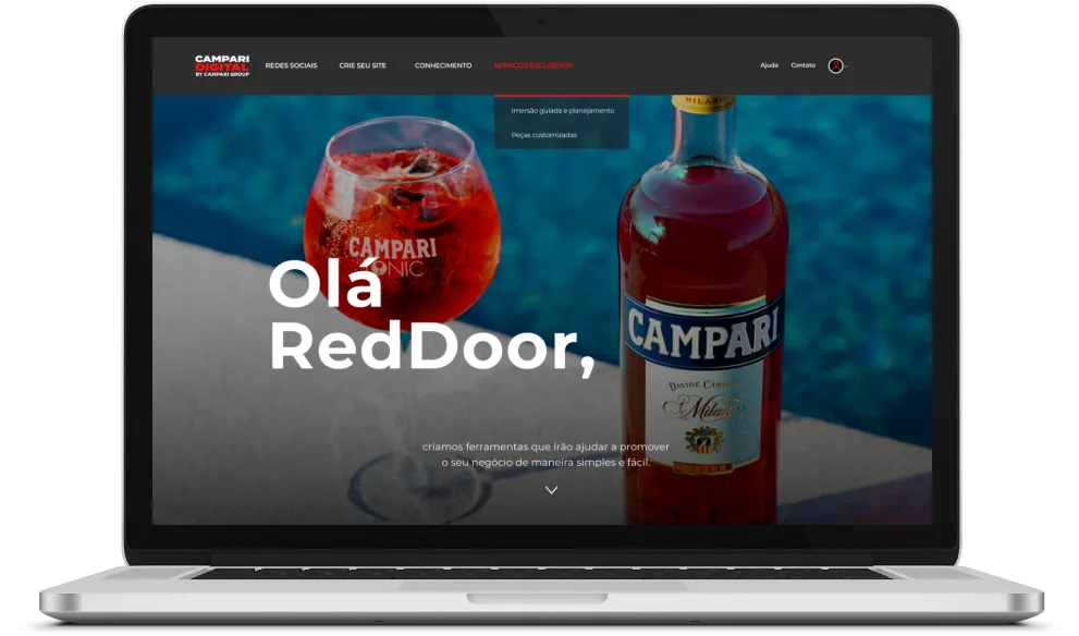 Site da Campari Academy