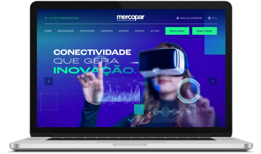 Site do evento Mercopar 2023
